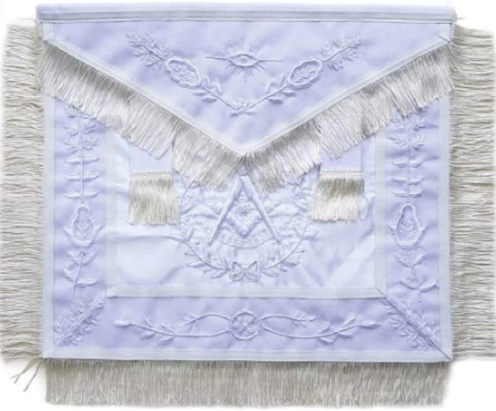 Masonic Regalia on sale Past Master Apron All White