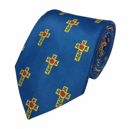 Masonic 100% Silk Rose Croix Tie