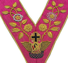 Load image into Gallery viewer, Rose Croix 18th Degree Collar