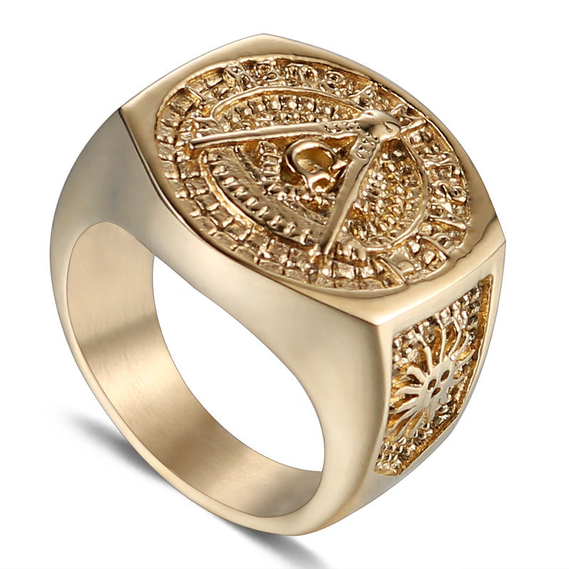 Vintage Men's Rings – Classic Masonic & Freemason-Inspired Styles ...