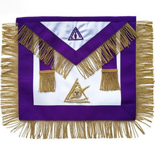 Carica l&#39;immagine nel visualizzatore di Gallery, Masonic Council Past Illustrious Master Apron Hand Embroidered