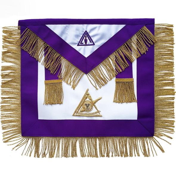 Masonic Council Past Illustrious Master Apron Hand Embroidered