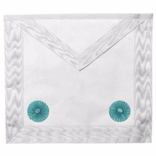 Load image into Gallery viewer, Masonic Blue lodge Fellow Craft Apron with Rosettes