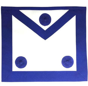 Masonic Master Mason Apron Royal Blue