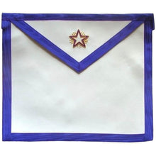 画像をギャラリービューアに読み込む, Masonic Memphis Misraim Rite Apprentice Fellowcraft Flaming Star Apron