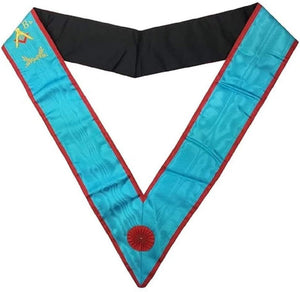 Masonic Blue Lodge worshipful Master Mason Apron and sash set