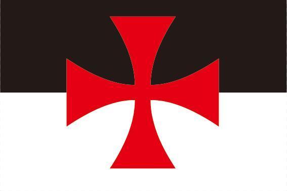 Cross Pat̩e Knights Templar Flag