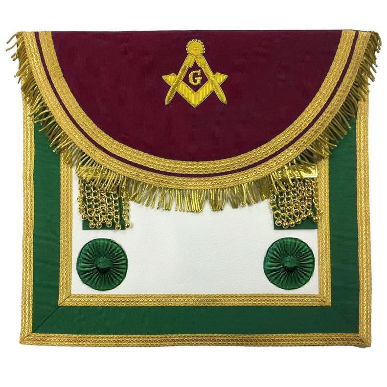 Store Masonic Scottish Rite Apron - AASR - Master Mason - Masonic letters