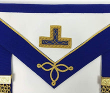 Carica l&#39;immagine nel visualizzatore di Gallery, Masonic Craft Provincial Undress Apron and Collar with Gloves