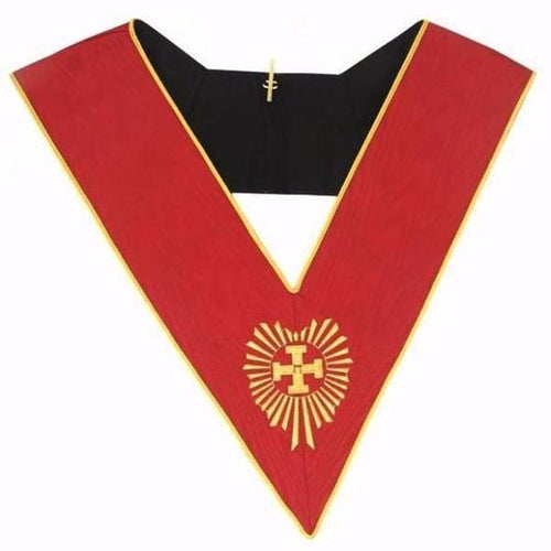 Masonic AASR collar 18th degree - Knight Rose Croix - Head Chapter