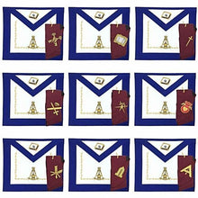 Carica l&#39;immagine nel visualizzatore di Gallery, Masonic Regalia 14th Degree Officers Apron and Collar Set