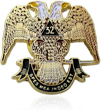 Charger l&#39;image dans la galerie, Scottish Rite 32nd Degree Masonic Lapel Pin Badge