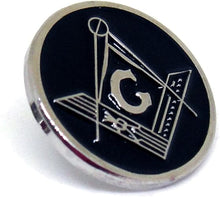 Afbeelding in Gallery-weergave laden, Masonic Square - Mason Freemason Enamel Lapel Pin