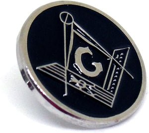Masonic Square - Mason Freemason Enamel Lapel Pin