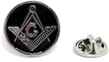Cargar imagen en el visor de la galería, Masonic Square - Mason Freemason Enamel Lapel Pin