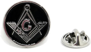 Masonic Square - Mason Freemason Enamel Lapel Pin