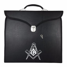 Cargar imagen en el visor de la galería, Masonic Regalia Provincial Full Dress Apron Square Compass G Cases [Multiple Colors]