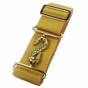 Masonic Belt Extender Mustard