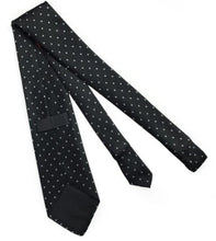 Charger l&#39;image dans la galerie, Masonic 100% silk Rose Croix polkadot Tie with Logo