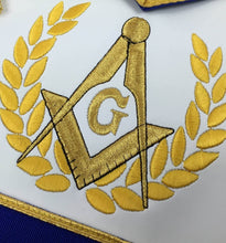 Cargar imagen en el visor de la galería, Blue Lodge Master Mason Apron Set Apron,Collar gauntlets (Cuffs)