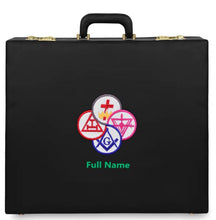 Afbeelding in Gallery-weergave laden, York Rite Apron Case - Machine Embroidery Personalization Various Sizes &amp; Materials