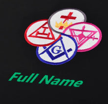 Afbeelding in Gallery-weergave laden, York Rite Apron Case - Machine Embroidery Personalization Various Sizes &amp; Materials