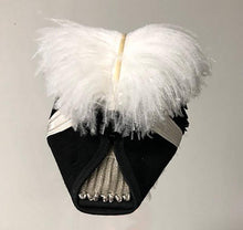 Carica l&#39;immagine nel visualizzatore di Gallery, Sir Knight Knights Templar Commandery Chapeau- All White Plumes