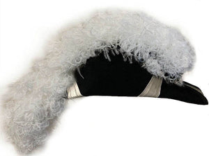 Sir Knight Knights Templar Commandery Chapeau- All White Plumes