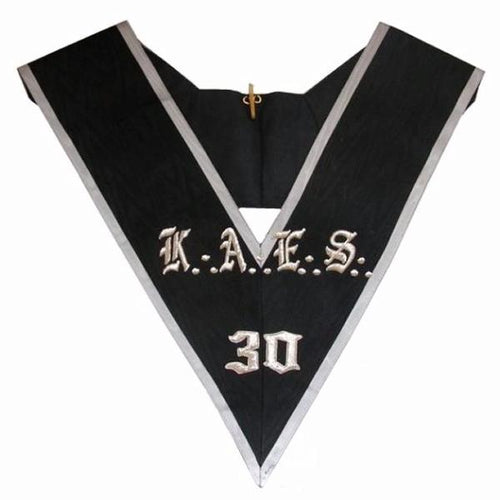 Masonic collar - AASR - 30th degree - KAES