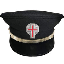 Load image into Gallery viewer, SIR KNIGHT KNIGHTS TEMPLAR COMMANDERY FATIGUE CAP - SILVER