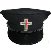 Charger l&#39;image dans la galerie, Knights Templar Dress Caps Black Silver