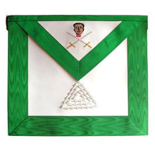 画像をギャラリービューアに読み込む, Masonic Scottish Rite apron - AASR - 15th degree