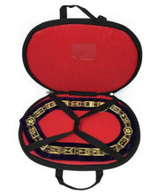 Charger l&#39;image dans la galerie, Masonic Regalia Chain Collar Case Soft Padded Lining