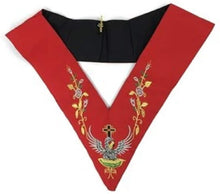 Carica l&#39;immagine nel visualizzatore di Gallery, Masonic Rose Croix 18th Degree Apron, Gauntlets and Collar Set