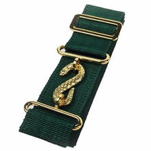 Load image into Gallery viewer, Masonic Belt Extender Green