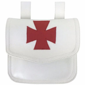 Knight Templar Alms Bag White | Regalia Lodge