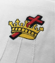 Load image into Gallery viewer, Masonic Knight Templar KT 100% Cotton Machine Embroidery white Glove (2 Pairs)