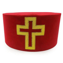 Charger l&#39;image dans la galerie, Masonic Knight Templar Sir Knight Passion Cross Cap Hat Crown