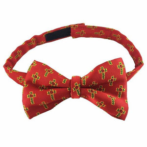 Masonic 100% silk Rose Croix Degree Bow Tie Red