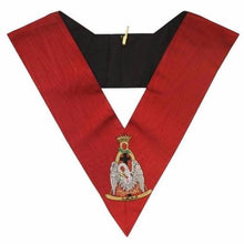 Load image into Gallery viewer, Masonic Officer&#39;s collar - AASR - 18th degree - Knight Rose Croix - Pélican