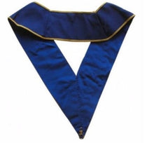 Load image into Gallery viewer, Masonic Officer&#39;s collar - AASR - Thrice Powerful Master - Hand embroidery