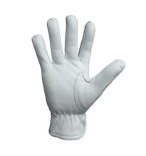 Afbeelding in Gallery-weergave laden, Masonic Regalia White Soft Leather Gloves Square Compass Blue | Regalia Lodge
