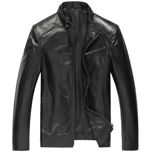 Men's leather jacket- PU Leather jacket for mens