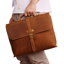 Load image into Gallery viewer, Leather men&#39;sbusiness briefcase Men&#39;s leather briefcase Hard briefcase Handbag Business Briefcase Official Briefcase Multifunctional Briefcase - Business briefcase for men leather for sale  - genuine leather briefcase - mens briefcase sale - men&#39;s briefcase - men&#39;s briefcase near me - best briefcase for men - Shop Briefcases Bags Leather Leather Designer Briefcases - Messenger, Shoulder Bags - Men&#39;s Leather Briefcase Business Laptop Bag -  Luxury Leather Briefcase For Men- 