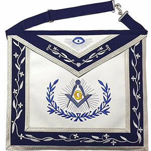 Masonic Master Mason Machine Embroidery Freemasons Apron | Regalia Lodge