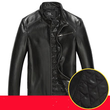 Load image into Gallery viewer, Men&#39;s leather jacket- PU Leather jacket for mens