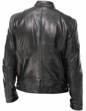 Charger l&#39;image dans la galerie, PU Leather Jacket Slim Leather Jacket