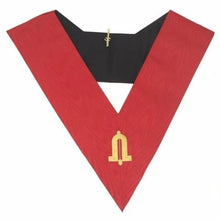 Load image into Gallery viewer, Masonic AASR collar 18th degree - Knight Rose Croix - Junior Warden | Regalia Lodge