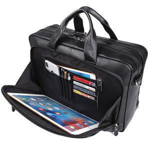  Men's leather business briefcase Men's leather briefcase Hard briefcase Handbag Business Briefcase Official Briefcase Multifunctional Briefcase , Official Briefcase , Multifunctional Briefcase, Briefcase for Men - Men's Luxury Leather Briefcases - Leather work bags for Men -   Business bags & Office bags - Leather Business Bags for Men - Briefcases & Laptop Bags - Mens Leather Briefcases Office Bags -  