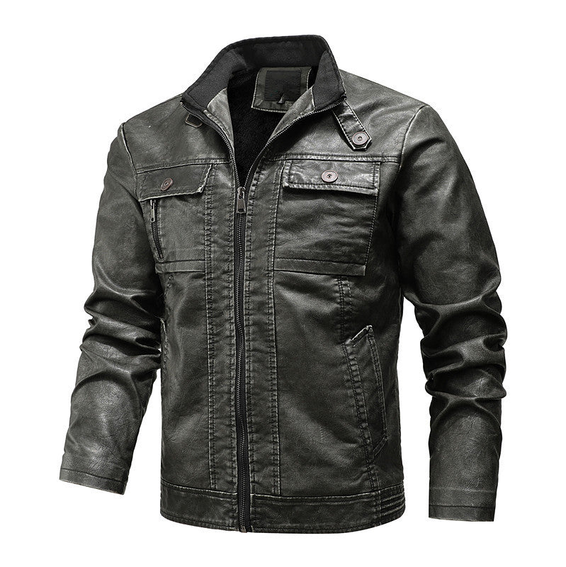 Fashion Men's Pu Leather Boutique Leather Jacket - Men's Leather Jackets Mens Leather and Faux Leather Jackets Mens Leather Outerwear Men's Designer Leather Jackets men's leather jackets sale  Shop for Leather Jackets